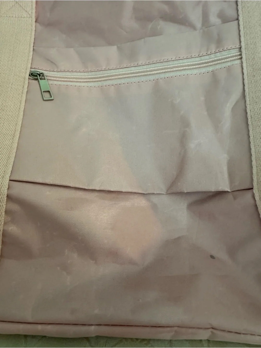 Large Pink travel Tote Bag with trolley sleeve by Scarlet Skye